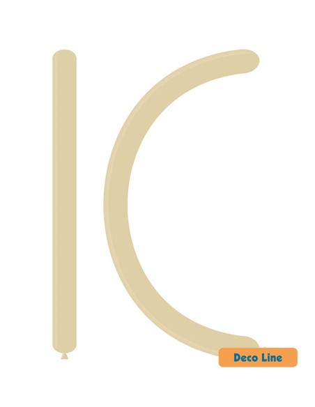 Palloncini Modellabili Decorator Line Pastello 160 Blush 208 - 100pz | G3S Ingrosso