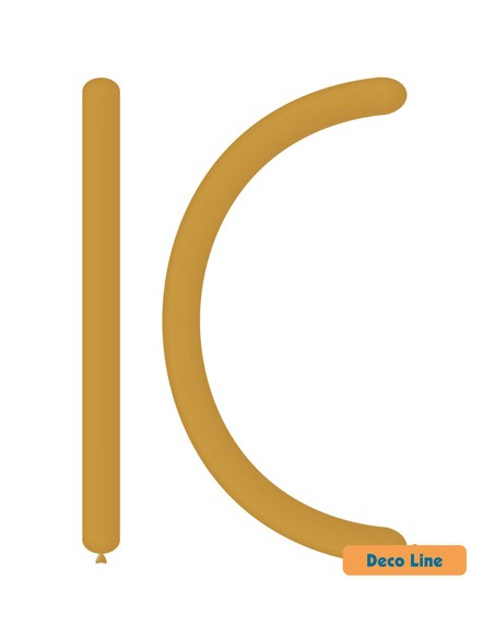 Palloncini Modellabili Decorator Line Pastello 160 Marrone Moka 209 - 100pz | Vendita Ingrosso G3S