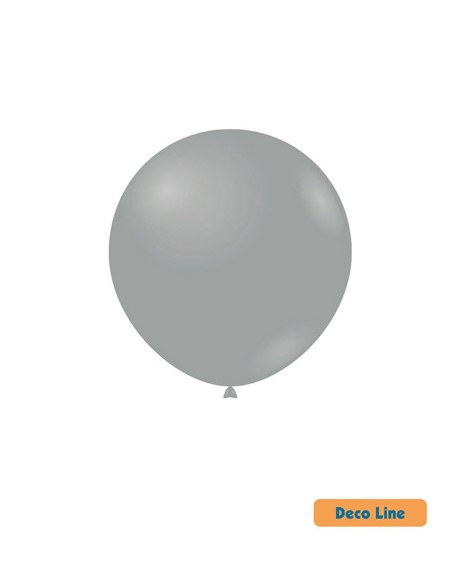 Palloncini Decorator Line Pastello 18" Grigio Antracite 215 - 20pz | G3S Party