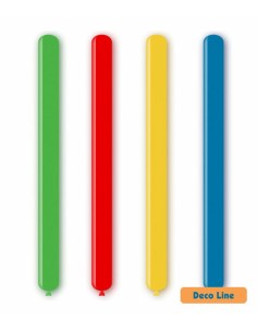 Palloncini Modellabili Decorator Line Pastello 260 Colori Assortiti - 100pz | Vendita Ingrosso G3S