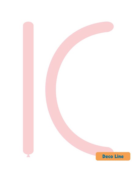 Palloncini Modellabili Decorator Line Pastello 260 Rosa Taffy 226 - 100pz | G3S Ingrosso