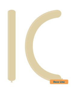 Palloncini Modellabili Decorator Line Pastello 360 Blush 208 - 100pz | Vendita Ingrosso G3S