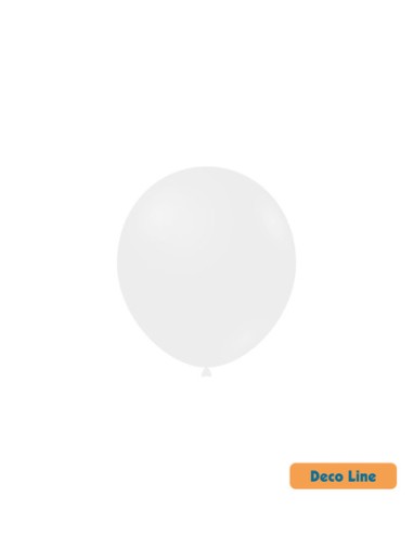 Palloncini Decorator Line Pastello 5" Bianco 200 - 100pz | G3S