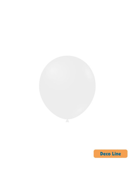 Palloncini Decorator Line Pastello 5" Bianco 200 - 100pz | G3S