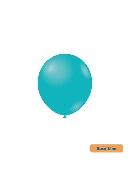 Palloncini Decorator Line Pastello 5" Blu Tiffany 224 - 100pz | G3S