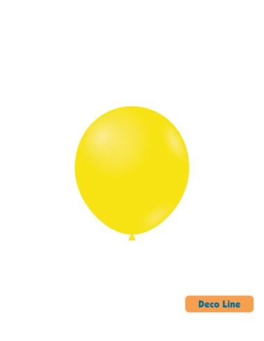 Palloncini Decorator Line Pastello 5" Giallo Limone 203 - 100pz | Vendita Ingrosso G3S
