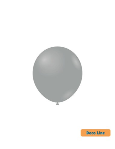 Palloncini Decorator Line Pastello 5" Grigio Antracite 215 - 100pz | Vendita Ingrosso G3S