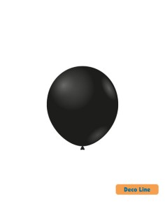 Palloncini Decorator Line Pastello 5" Nero Onice 214 - 100pz | Vendita Ingrosso G3S