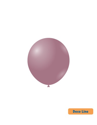 Palloncini Decorator Line Pastello 5" Rosewood 245 - 100pz | G3S Ingrosso