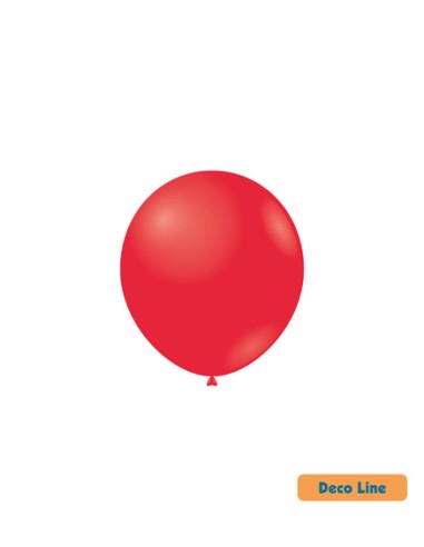 Palloncini Decorator Line Pastello 5" Rosso Scarlatto 201 - 100pz | G3S Party
