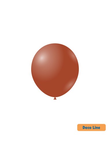 Palloncini Decorator Line Pastello 5" Ruggine 260 - 100pz | G3S