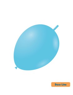 Palloncini Link Decorator Line Pastello 11" Azzurro Cielo 211 - 50pz | G3S Party