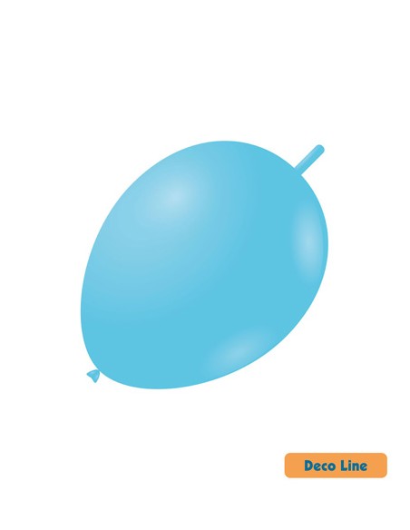 Palloncini Link Decorator Line Pastello 11" Azzurro Cielo 211 - 50pz | G3S Party