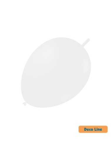 Palloncini Link Decorator Line Pastello 11" Bianco 200 - 50pz | G3S Ingrosso