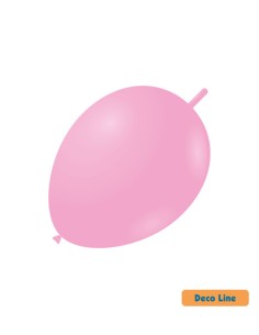 Palloncini Link Decorator Line Pastello 11" Rosa Flamingo 225 - 50pz | G3S Party