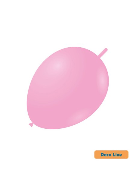 Palloncini Link Decorator Line Pastello 11" Rosa Flamingo 225 - 50pz | G3S Party