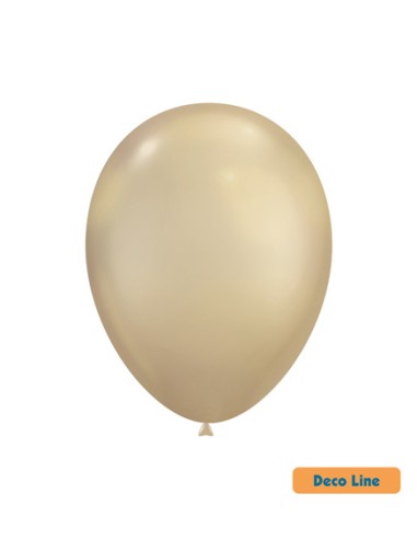 Palloncini Decorator Line Cromato 12" Oro 24KT - 50pz | G3S Ingrosso