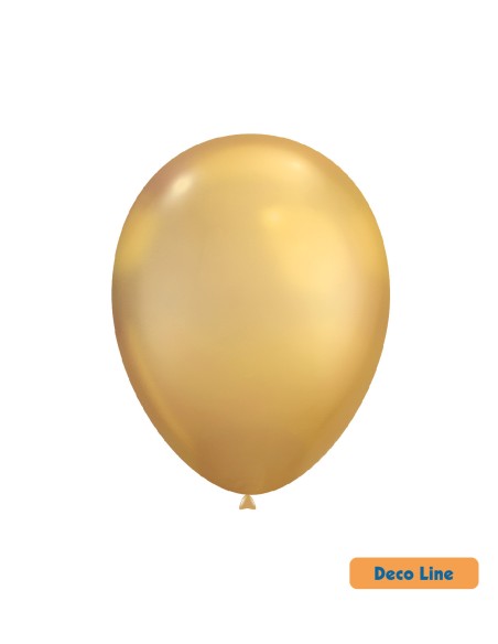Palloncini Decorator Line Cromato 12" Oro Chiaro 18KT - 50pz | G3S Ingrosso