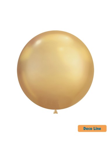 Palloncini Decorator Line Cromato 18" Oro 24KT - 20pz | G3S Ingrosso
