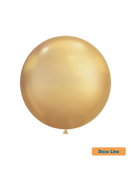 Palloncini Decorator Line Cromato 18" Oro 24KT - 20pz | G3S Ingrosso