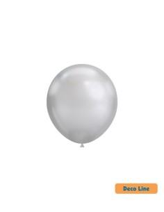 Palloncini Decorator Line Cromato 5" Argento 925 - 100pz | G3S Party