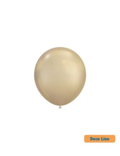 Palloncini Decorator Line Cromato 5" Oro 24KT - 100pz | G3S Ingrosso