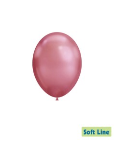Palloncini Soft Line Cromato 12" - 30cm Rosa 114 - 50pz | G3S Ingrosso
