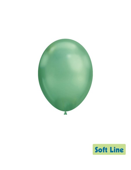Palloncini Soft Line Cromato 12" - 30cm Verde 121 - 50pz | G3S Party
