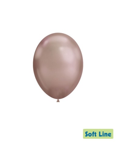Palloncini Soft Line Cromato 18" - 46cm Rosa Gold 118 - 20pz | G3S