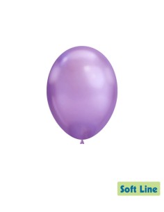 Palloncini Soft Line Cromato 18" - 46cm Viola 123 - 20pz | G3S Party
