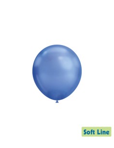 Palloncini Soft Line Cromato 5" - 13cm Blu 120 - 100pz | G3S Ingrosso