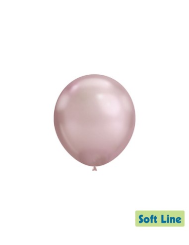 Palloncini Soft Line Cromato 5" - 13cm Glicine 115 - 100pz | G3S Party