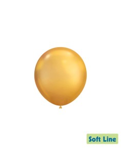 Palloncini Soft Line Cromato 5" - 13cm Oro 116 - 100pz | G3S