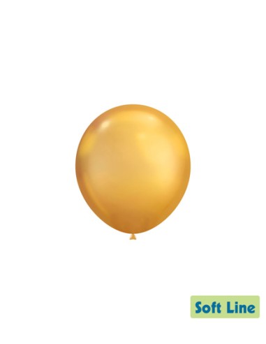 Palloncini Soft Line Cromato 5" - 13cm Oro 116 - 100pz | G3S
