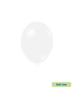Palloncini Soft Line Pastello 12" - 30cm Bianco 125 - 50pz | G3S