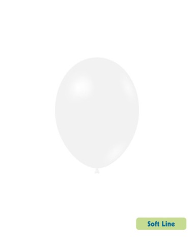 Palloncini Soft Line Pastello 12" - 30cm Bianco 125 - 50pz | G3S