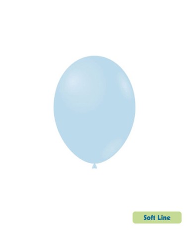 Palloncini Soft Line Pastello 12" - 30cm Celeste Baby 127 - 50pz | G3S