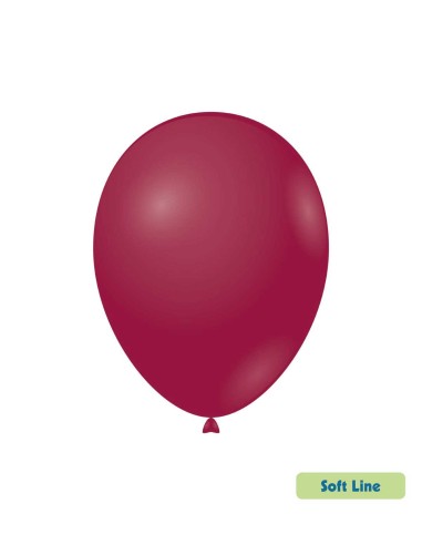Palloncini Soft Line Pastello 12" - 30cm Cranberry 138 - 50pz | G3S Ingrosso
