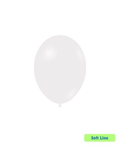 Palloncini Soft Line Pastello 12" - 30cm Trasparente 136 - 50pz | G3S