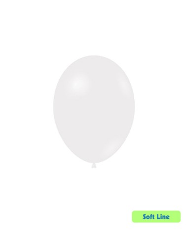 Palloncini Soft Line Pastello 12" - 30cm Trasparente 136 - 50pz | G3S