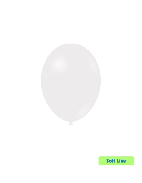 Palloncini Soft Line Pastello 12" - 30cm Trasparente 136 - 50pz | G3S