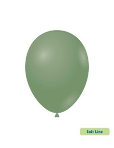 Palloncini Soft Line Pastello 12" - 30cm Verde Eucalipto 142 - 50pz | Vendita Ingrosso G3S
