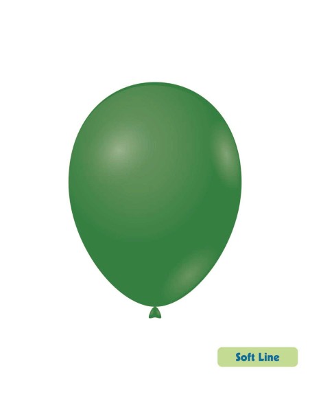Palloncini Soft Line Pastello 12" - 30cm Verde Foresta 134 - 50pz | G3S Party