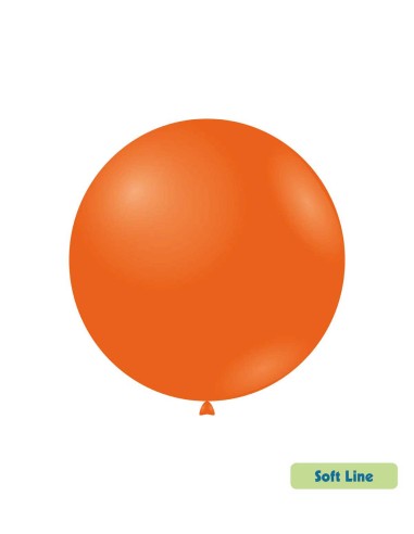 Palloncini Soft Line Pastello 18" - 46cm Arancione 131 - 20pz | Vendita Ingrosso G3S