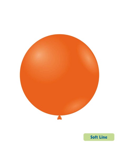 Palloncini Soft Line Pastello 18" - 46cm Arancione 131 - 20pz | Vendita Ingrosso G3S
