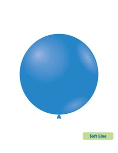Palloncini Soft Line Pastello 18" - 46cm Blu Royal 130 - 20pz | G3S