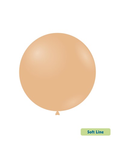 Palloncini Soft Line Pastello 18" - 46cm Cammello 144 - 20pz | G3S Ingrosso