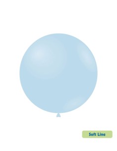 Palloncini Soft Line Pastello 18" - 46cm Celeste Baby 127 - 20pz | G3S Party