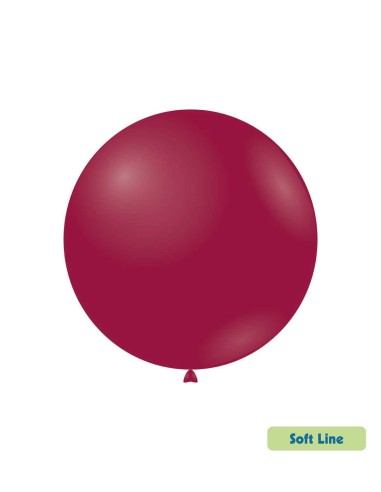 Palloncini Soft Line Pastello 18" - 46cm Cranberry 138 - 20pz | G3S