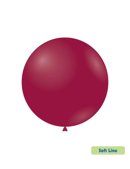 Palloncini Soft Line Pastello 18" - 46cm Cranberry 138 - 20pz | G3S